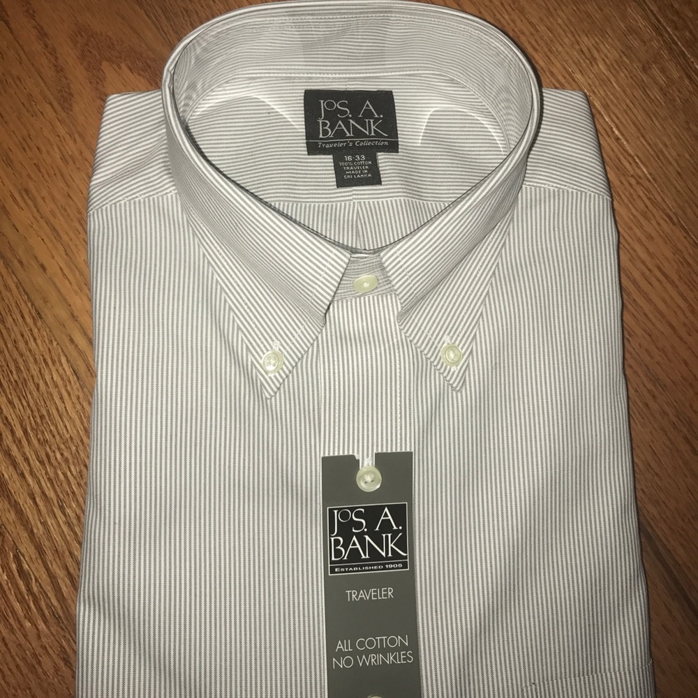 Stripe button up shirt