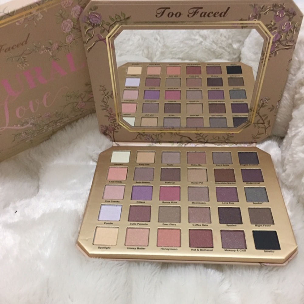 Too Faced Natural Love Eyeshadow Palette 30 colors