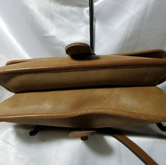 Bonnie Cashin Coach Putty Leather Twin Clutch Bag - Picture 3 of 8