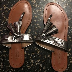 Authentic Coach sandals