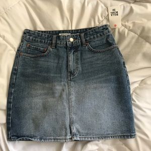 Billabong jeans skirt