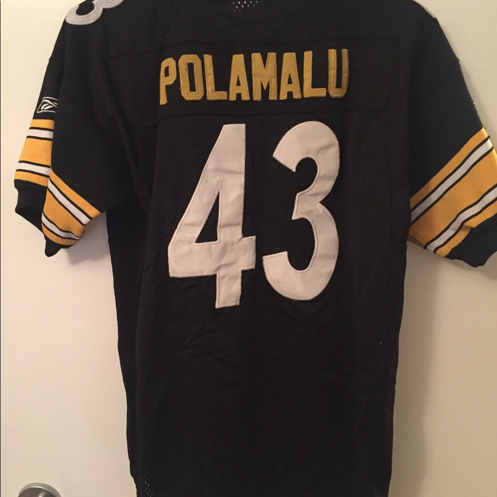 Steelers Troy Polamalu youth XL