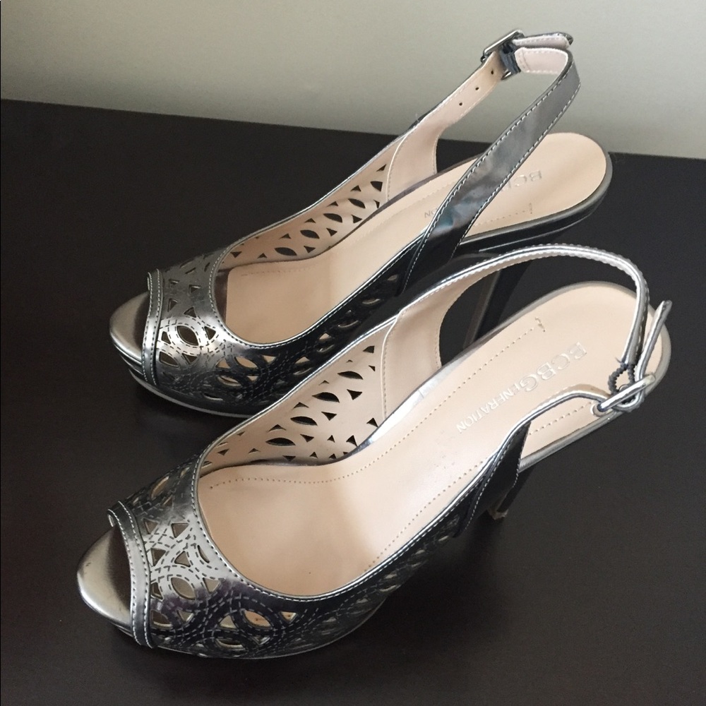 BCBG Cut Out Heels