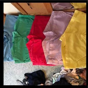 Hollister shorts whole set