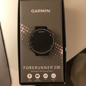 Garmin forerunner 230- black/white