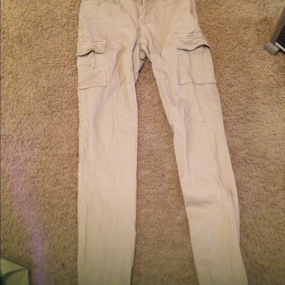 Khaki Cargo Pants