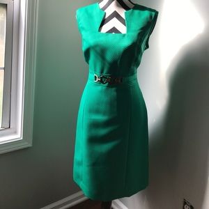 Elegant green dress