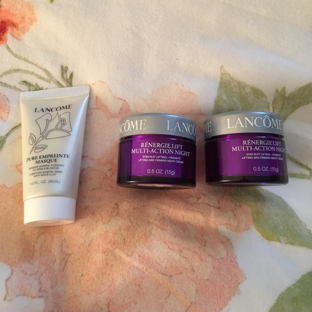 Lancome Set Renergie Lift Night Cream + Masque
