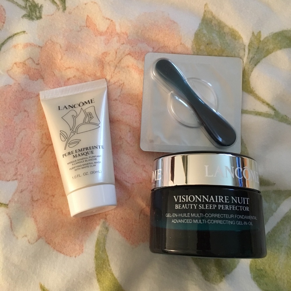 Lancome Visionnaire Nuit Perfector + Masque