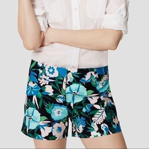 LOFT Jungle Floral Riviera Shorts