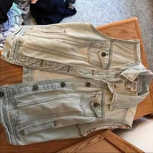 Forever21 Jean vest