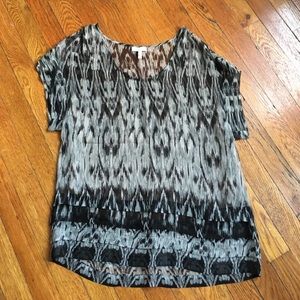 Joie 100% Silk Top Size Small