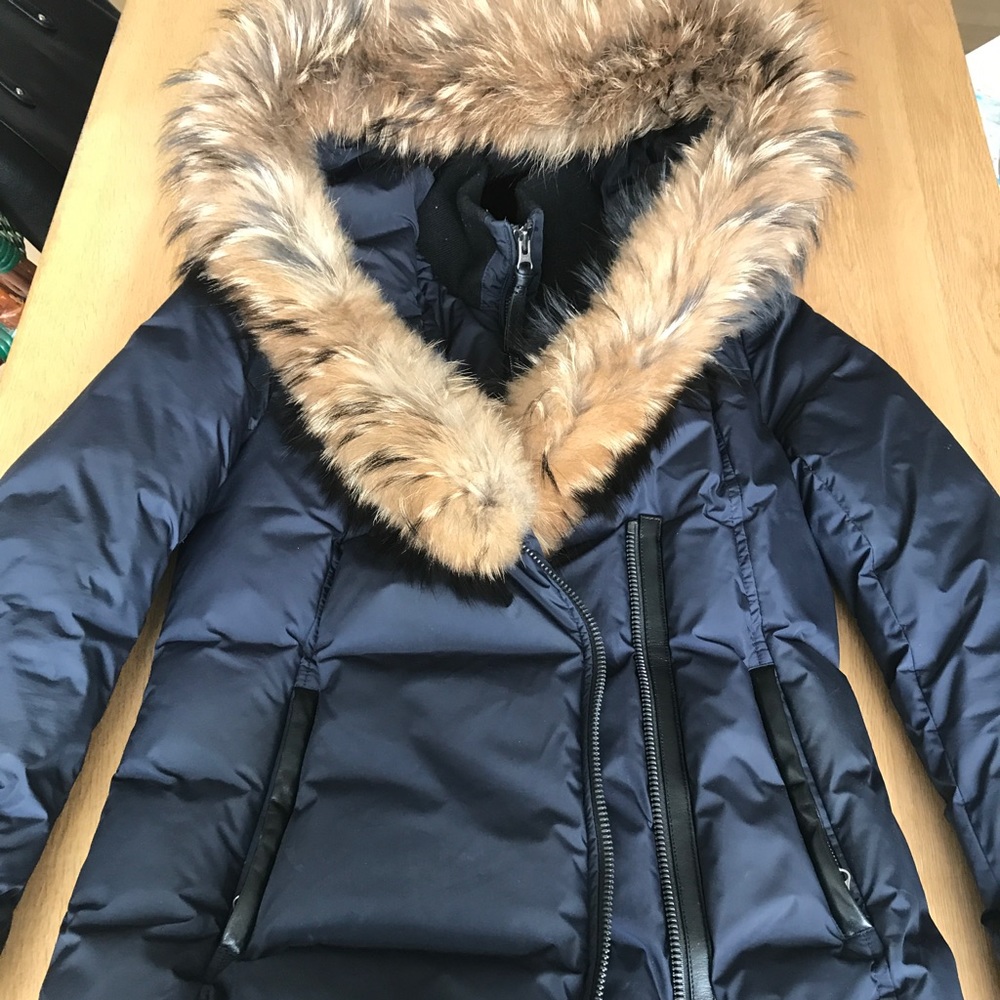 Mackage Adali Lavish Fur Trim Coat