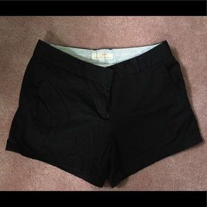 JCREW Chino Black Shorts