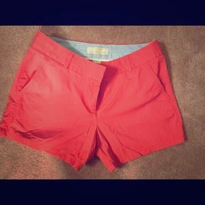 JCREW Chino Shorts in Pink