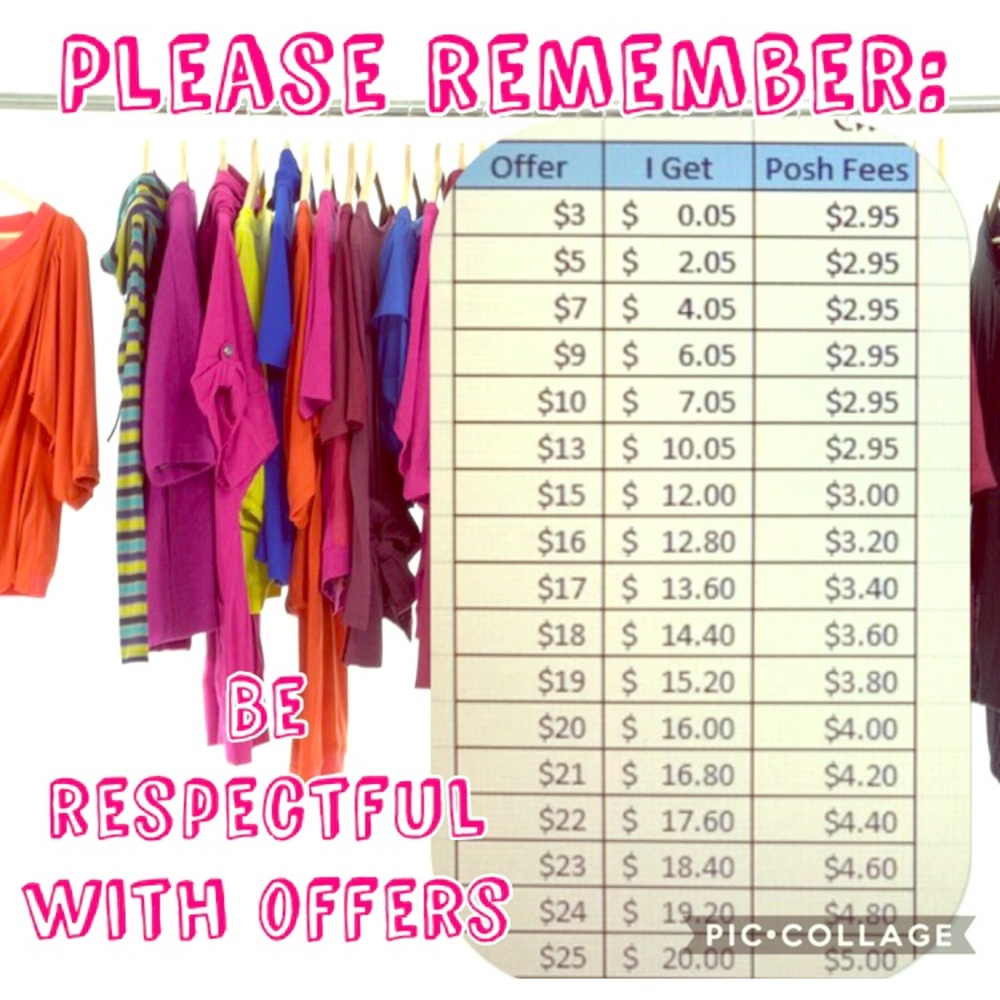 No lowball offers! Please be respectful.