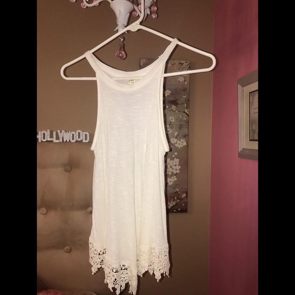 Pacsun Me to We White tank top