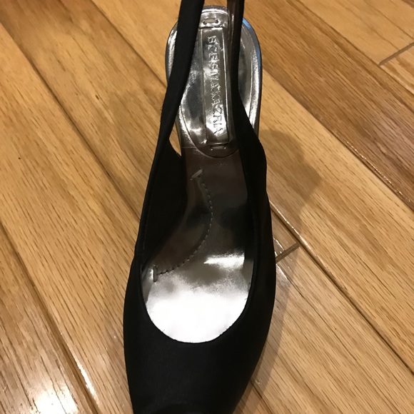 BRAND NEW- ✨ BCBG MAX AZRIA Black sling back Heels - Picture 5 of 6