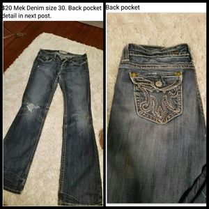 Mek denim jeans