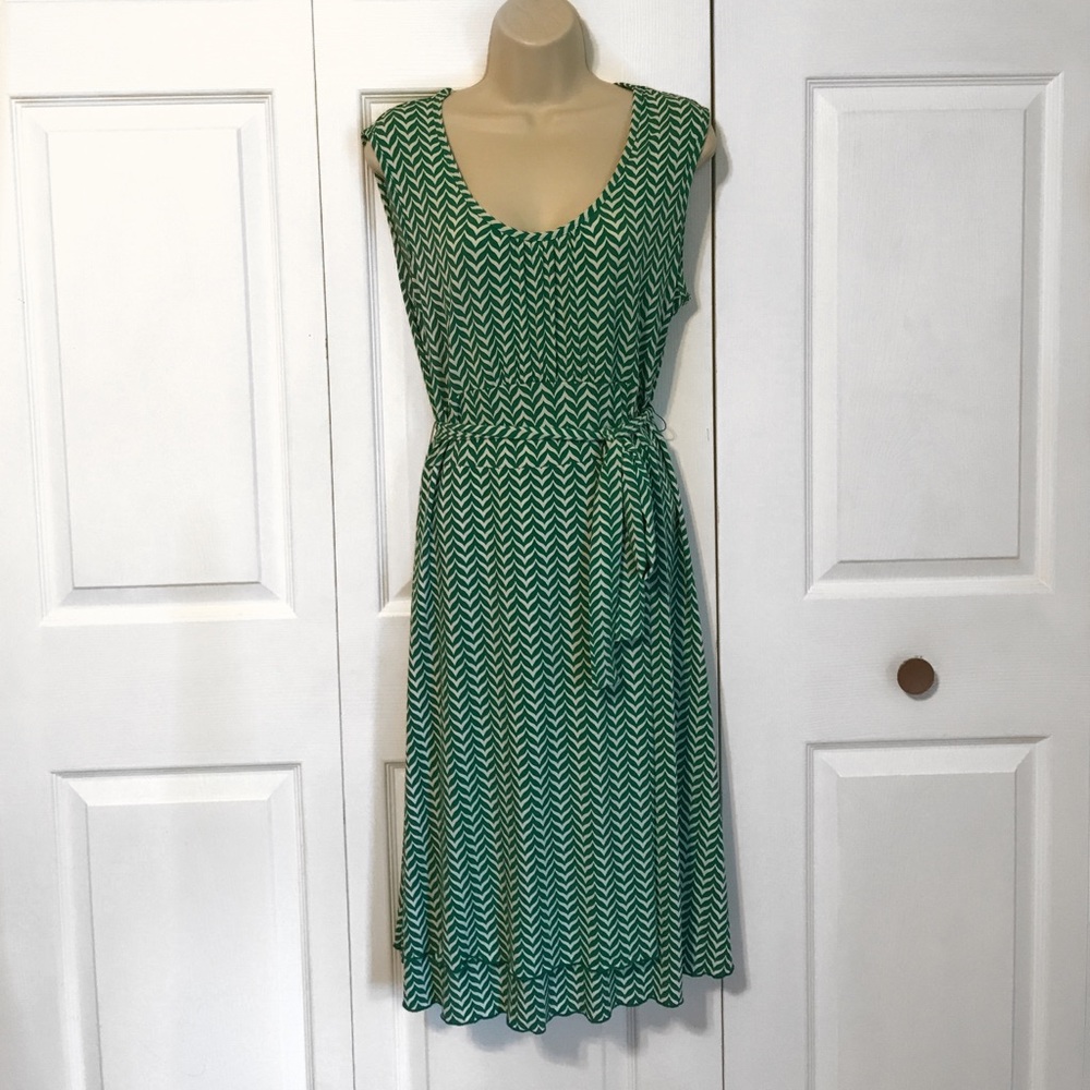 Green Design Dress