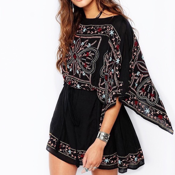 Free People Dresses & Skirts - Free People • Frida Batiste Embroidered Dress
