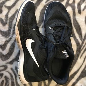 Nike athletic shoes.