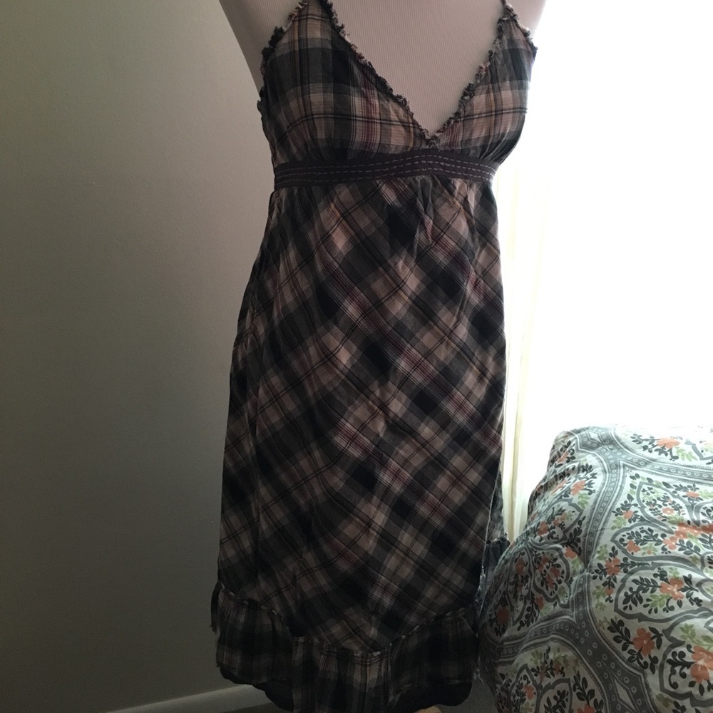 Plaid Billabong dress