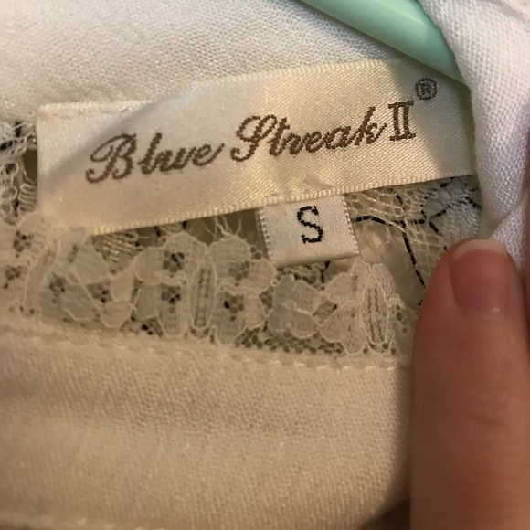 WHITE FP LOOK ALIKE TUNIC - Picture 2 of 6