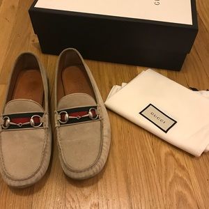 Gucci Suede Drivers