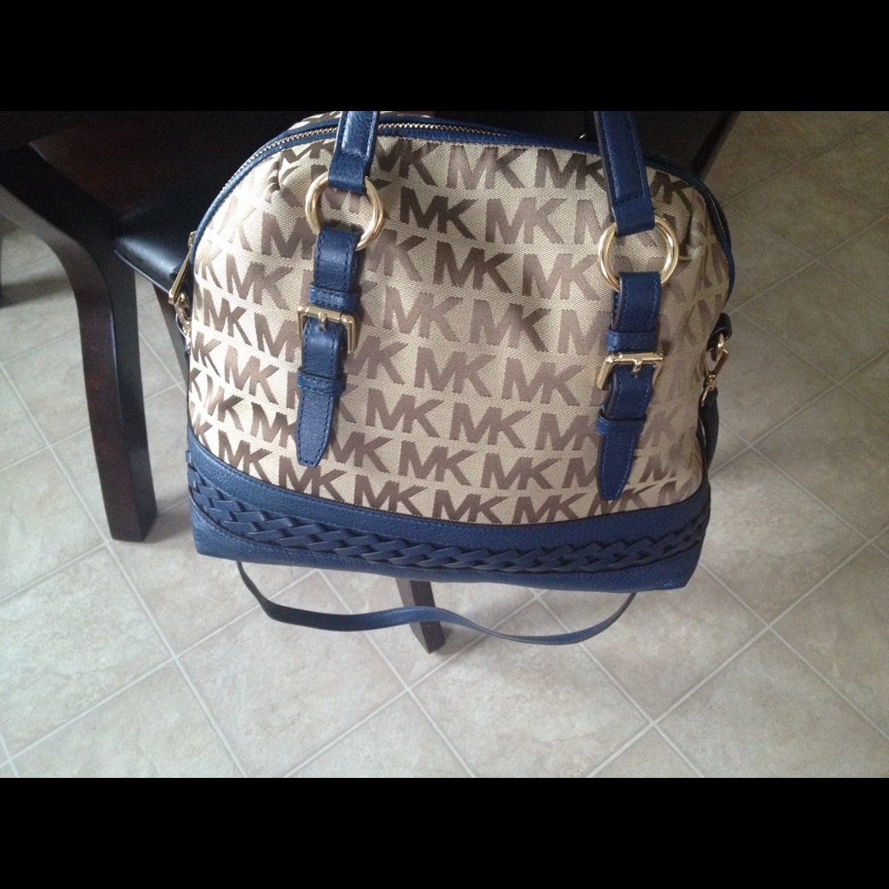 New Michael Kors Gladstone Lg Satchel