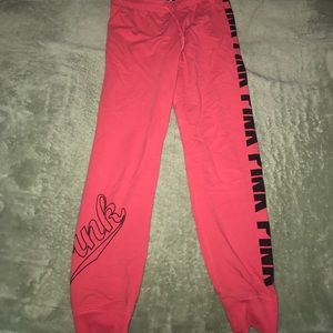 Victoria secret pink sweatpants size medium