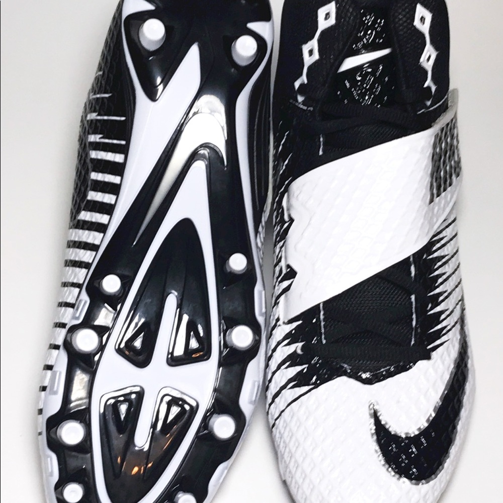 NIKE Lunarbeast Strike Pro TD 3/4 Mid Cleats Sz 10 - Picture 6 of 7