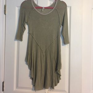Free People Intimates 3/4 sleeve top