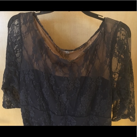 Kiyonna Luna Lace Dress in Gray - Picture 8 of 8