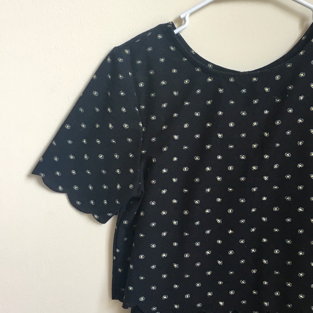 // topshop // daisy scallop dress