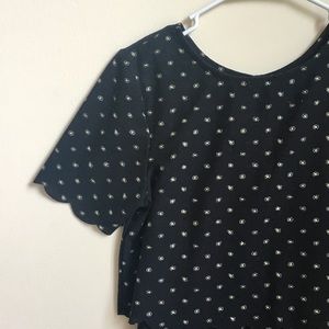 // topshop // daisy scallop dress