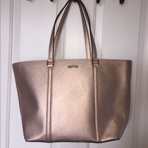 Kate Spade Rose Gold Work Bag