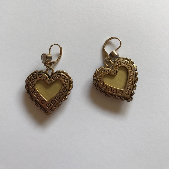 Betsy Johnson earrings. Never worn - Picture 2 of 2