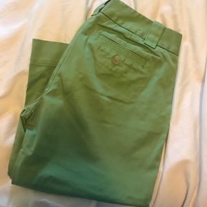 Like new Jcrew green capri