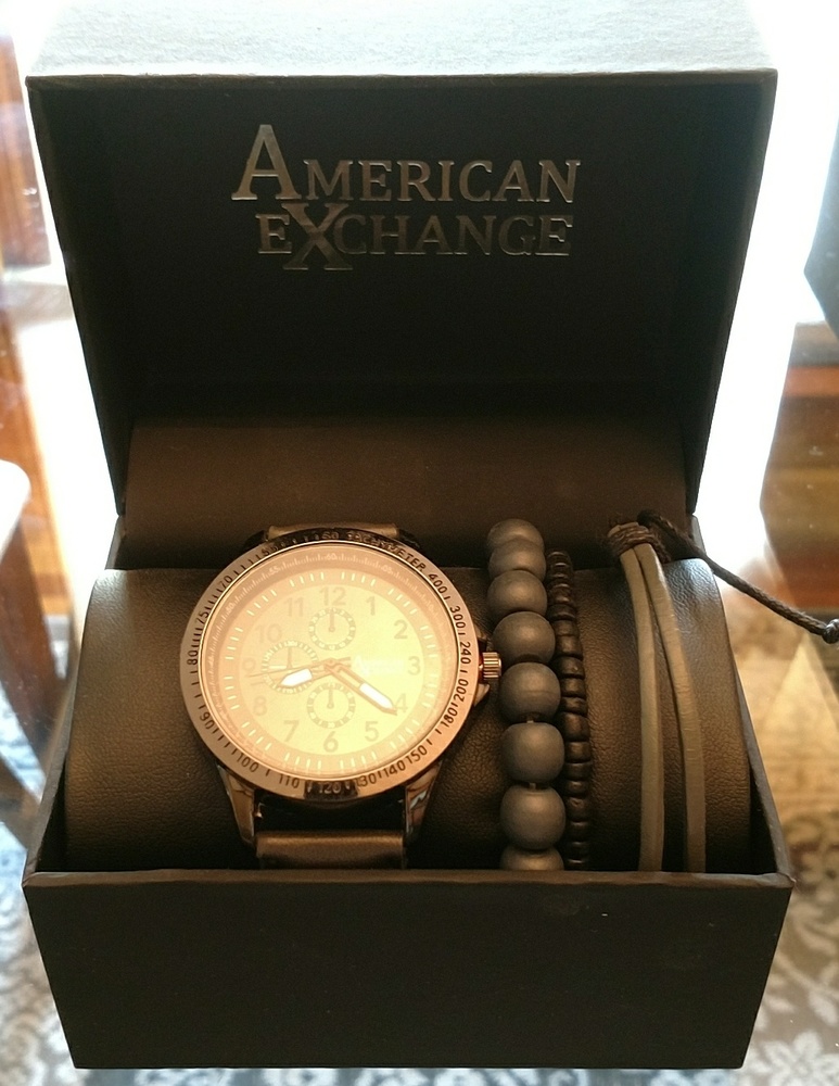 American Exchange Watch with Bracelets