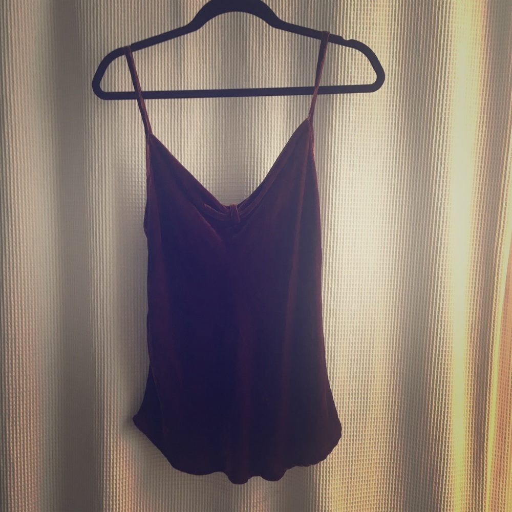 Christa Davis Velvet Camisole