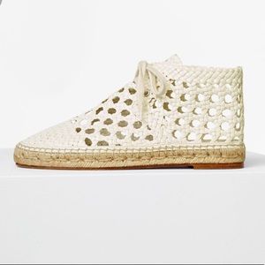 ✨RARE!! Blogger’s ' favorite Celine Cream woven espadrilles