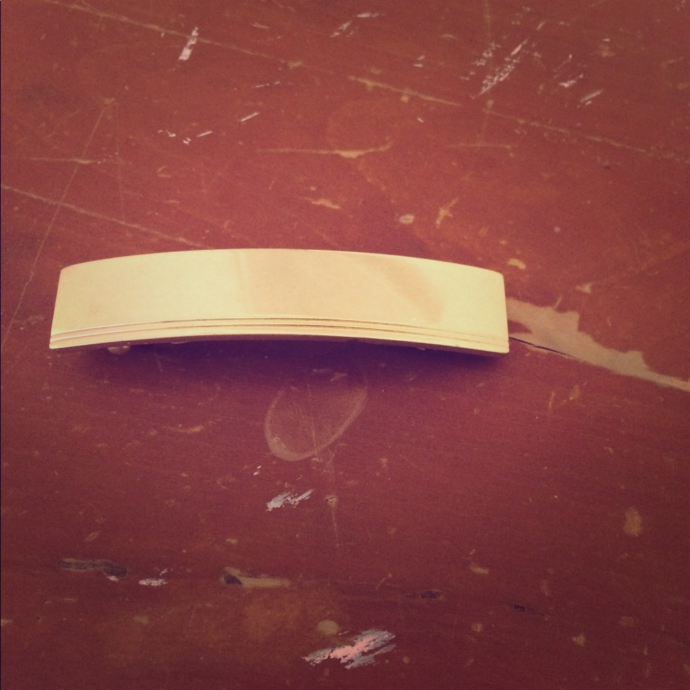 Madewell Etched Hair Clip