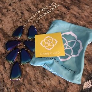 Kendra Scott iridescent black Harlow