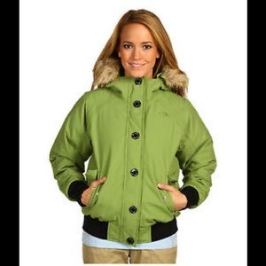 The North Face Green Brenda's Bomber Jacket