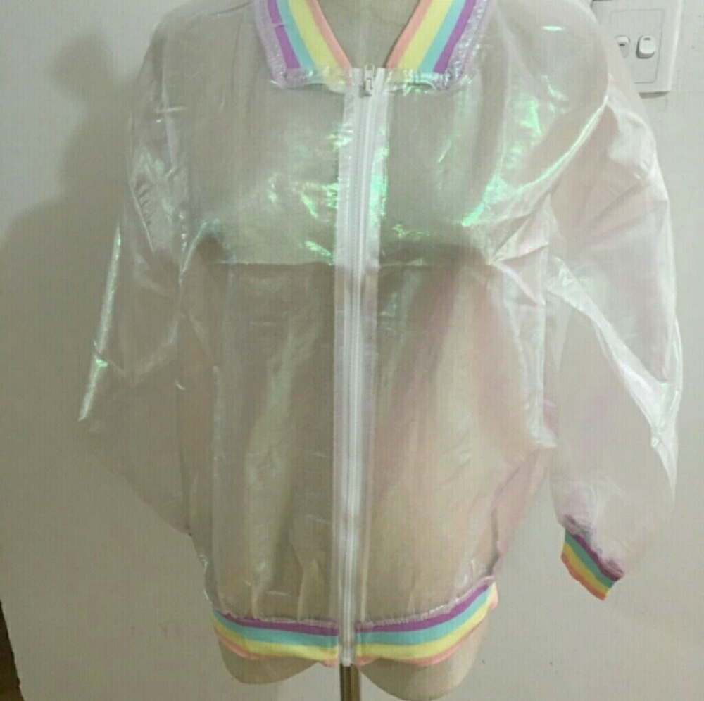 Harajuku rainbow jacket