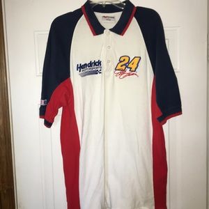 Vintage NASCAR Jeff Gordon polo Shirt Size Large