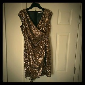 Metallic Premiun Sequin Dress