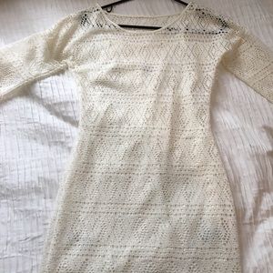 Off-white Summer Mini Dress