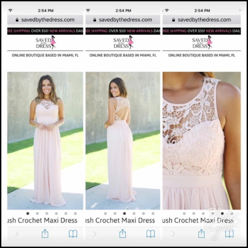PinkBlush (maternity) dress